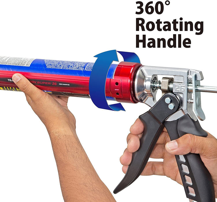 TAJIMA CNV-100SP26 CONVOY SUPER PREMIUM 26:1 THRUST CAULKING SEALANT SEALING GUN