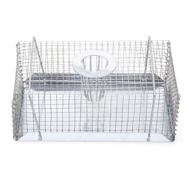 MULTI CATCH LIVE MOUSE TRAP LARGE Galvanised Mesh Wire - Reusable Unit