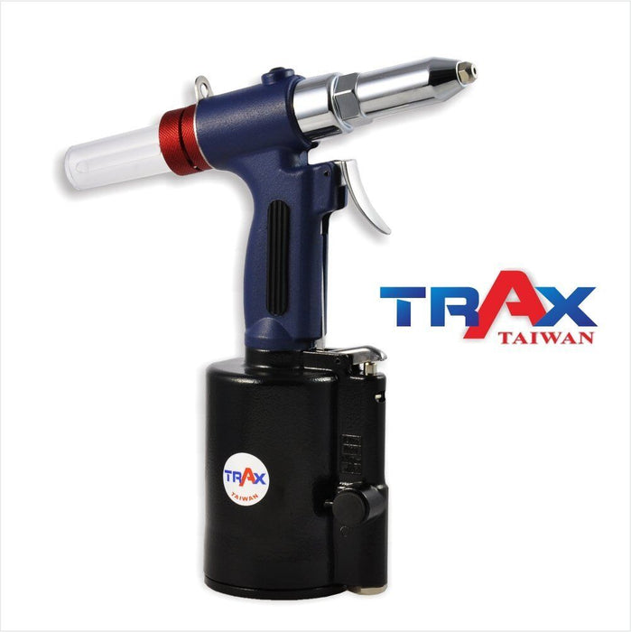 TRAX 3/16"Air Pop Rivet Hydraulic Tool Riveter Gun Industrial Pneumatic Tool Set