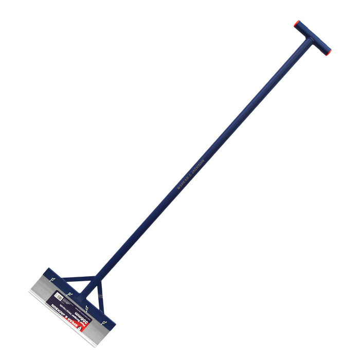 SPEAR & JACKSON 1350mm Long Handle Floor Scraper Wide Easy Grip Handle Flooring - FISHER DISCOUNT