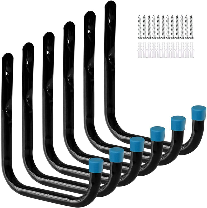 Bicycle Bike Hanger Hook Wall Mounted Garage Storage Rack Mount Heavy Metal Hook