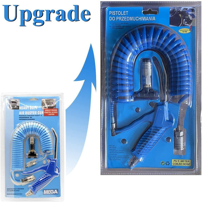 Air Blower Duster Blow Gun + 5 M Hose Truck Lorry Dust Blower Cleaning Tool AU