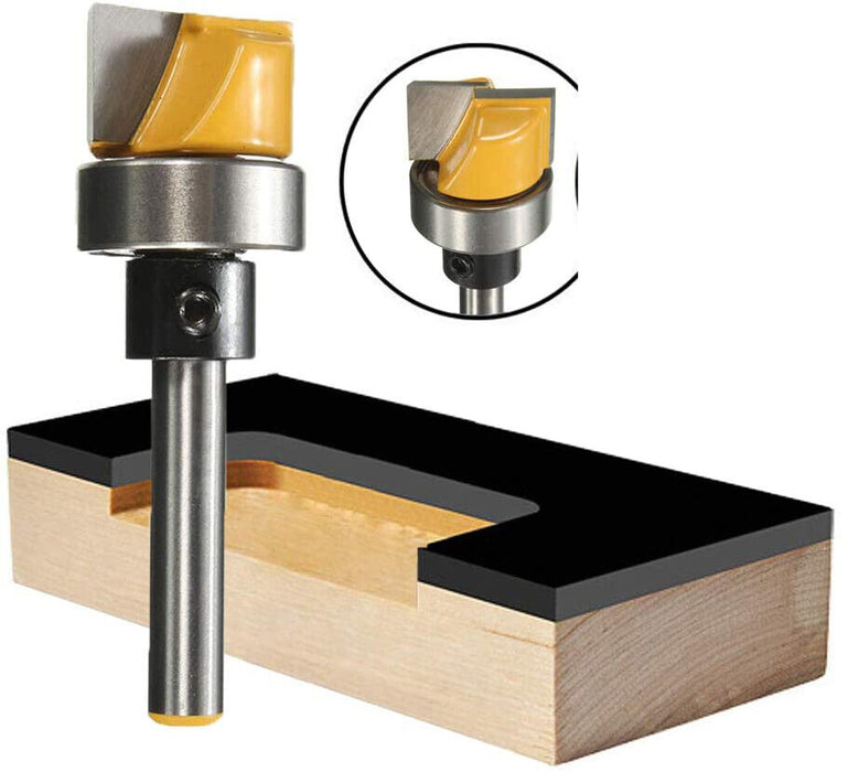 1/2" x 20mm Mortise Bearing Wood Edge Milling Mill Flush Router Trim Cutter Tool