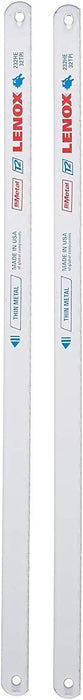 LENOX Tool 12" 300mm Hacksaw Blades Bi-metal Steel 18TPI Bendable MADE IN USA