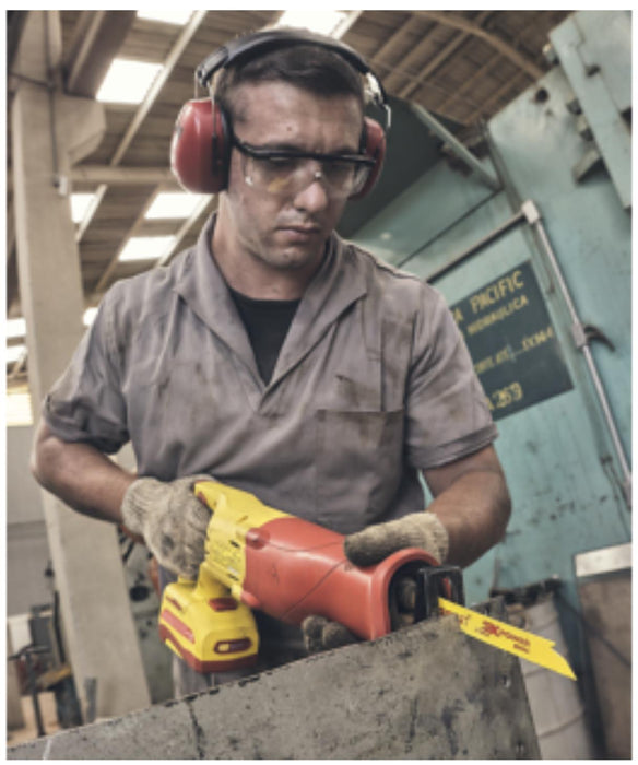 2PC starrett Straight Shape 3X POWER - Metal Reciprocating Blade 6" 14TPI.