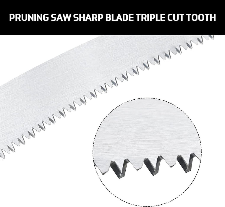 Curved Pruning Saw Tree Hedge Garden Plant Trimmer Cutter Blade AU STOCK