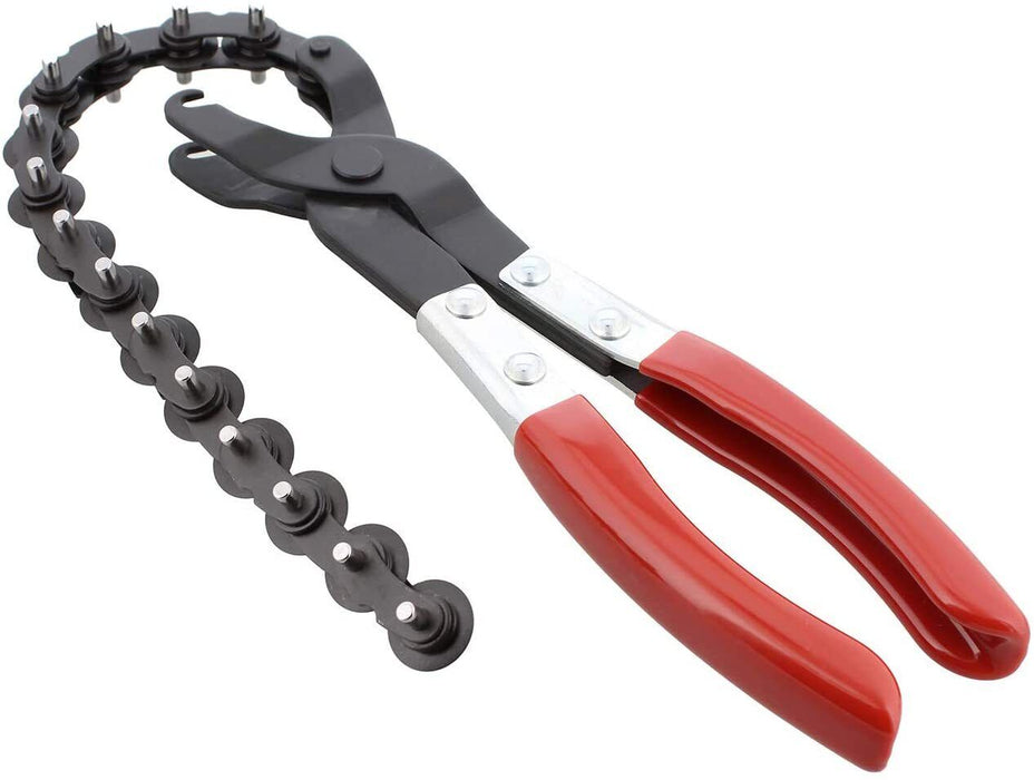 Exhaust Tailpipe Cutter Chain Stainless Steel Car PVC Copper Pipe 19-83mm AUSTOC