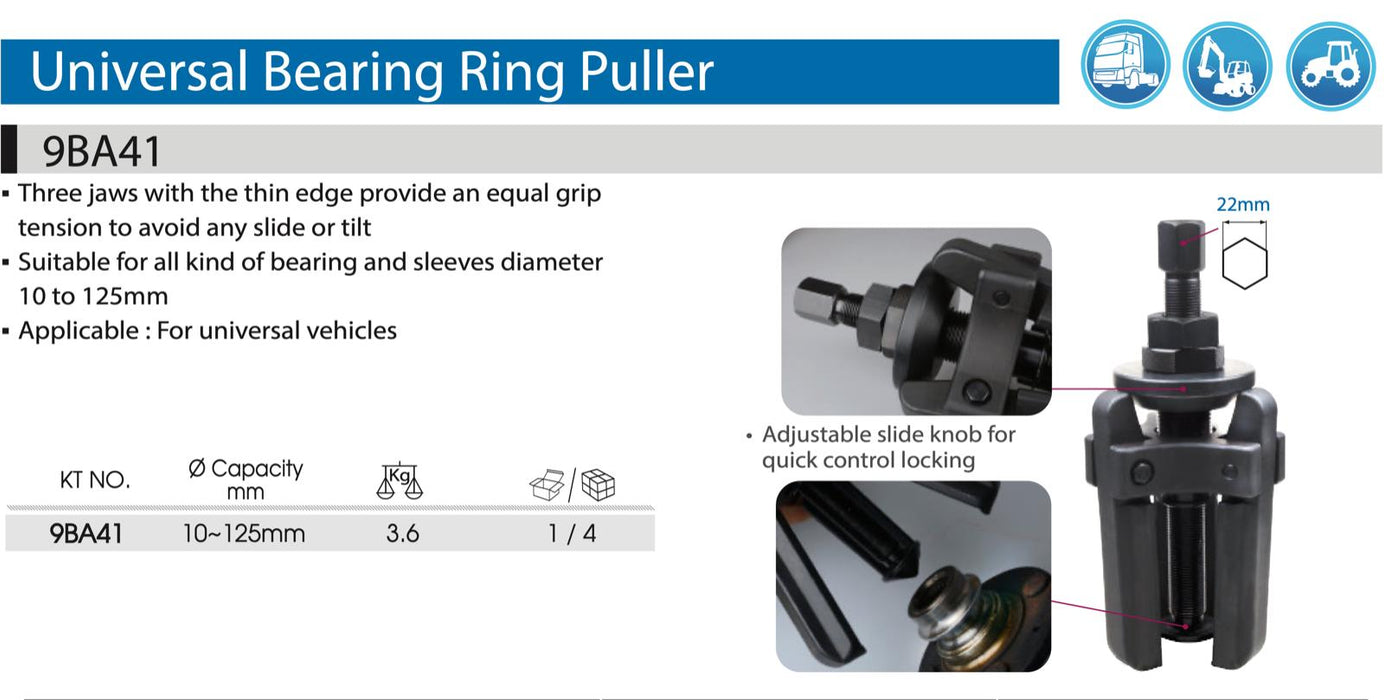 KING TONY Universal Joint Puller Heavy Duty Puller Cars Truck Farm Made TAIWAN