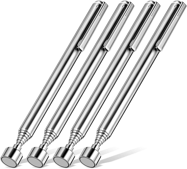 4PC NEW 2 LB Telescopic Magnetic Pick Up Tool Pen Style Extending UP To 24 INCH