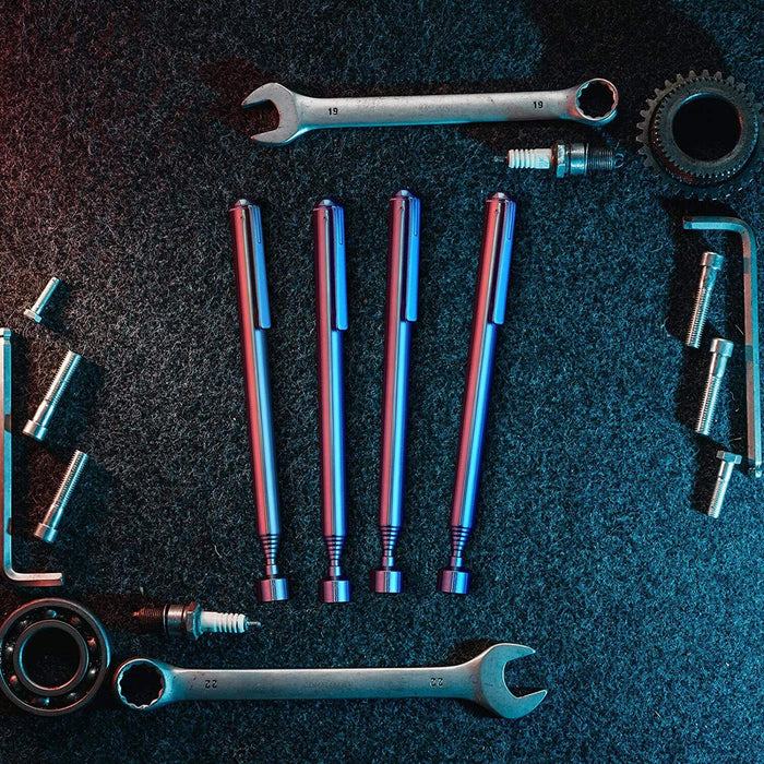 4PC NEW 2 LB Telescopic Magnetic Pick Up Tool Pen Style Extending UP To 24 INCH