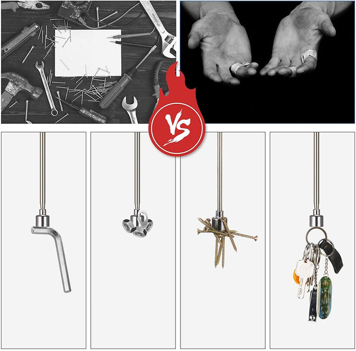 4PC NEW 2 LB Telescopic Magnetic Pick Up Tool Pen Style Extending UP To 24 INCH