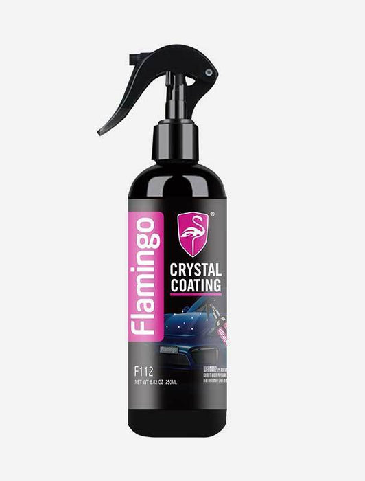 Flamingo Crystal Coating Car Paint Protection 250ml Easy Spray On Formula Wax