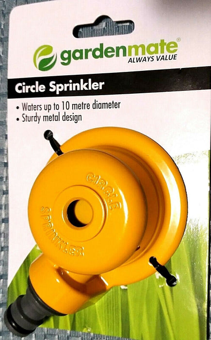 Solid Metal Dome Sprinkler with Adaptor 12mm 1/2" Fountain Watering Lawn Garden