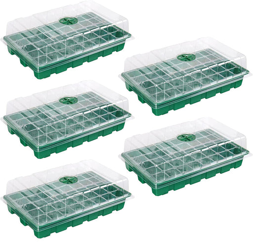 Mini Green House With 24 Cell Seed Tray Indoor Outdoor Garden Cuttings Growing - FISHER DISCOUNT