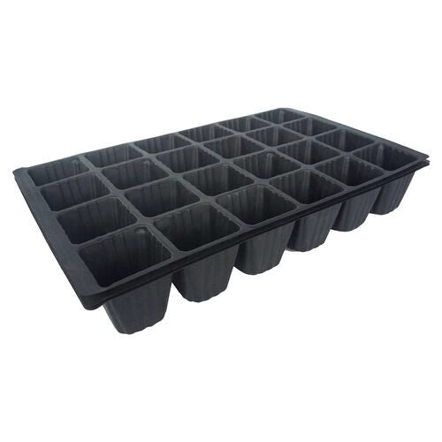 3 Pack 24 Cell Seed Tray - Greenhouse Seed Tray Indoor Outdoor Cuttings Growing