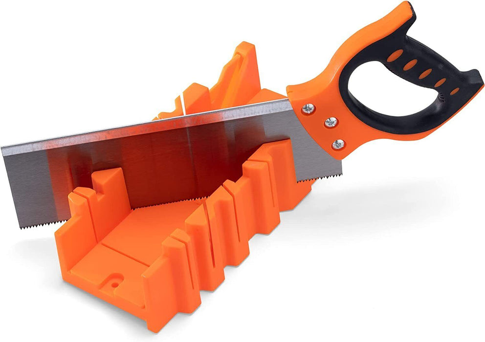 Mitre Saw Box Woodworking Clamping Hand Mitre Box With 45° 90° Angle Slot Nice