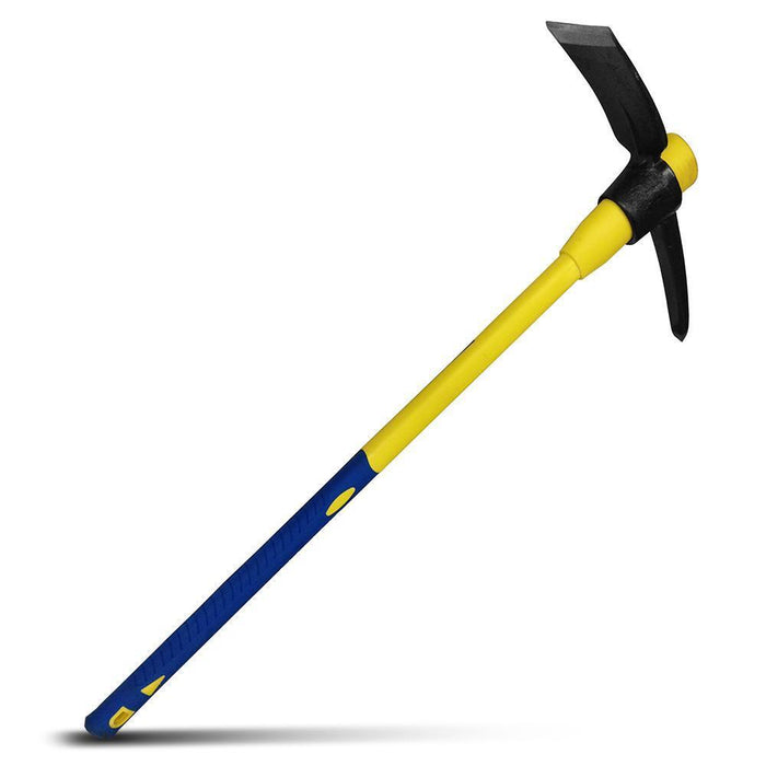 5 LB Mattock Pick With  Fiberglass Handle 900mm Point Head Gardening Tool AU