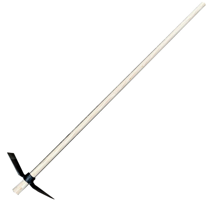 550g Double Headed Round Hoe & Mattock - 1300mm Hardwood Handle AU STOCK