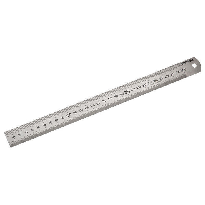 150/300/600/1000mm stainless steel measuring ruler scale double sided metric - FISHER DISCOUNT