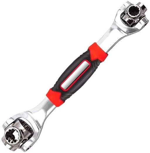8-in-1 Swivel Head Reversible Ratcheting Multi Socket Wrench - FISHER DISCOUNT