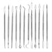 12X Clay Sculpting Set Wax Carving Tool Stainless Steel Polymer Pottery Modeling - FISHER DISCOUNT