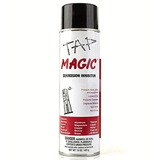 Tap Magic Spray Tap Magic 90015CTP Corrosion Inhibitor, 15 oz. Aerosol MADE IN USA ...