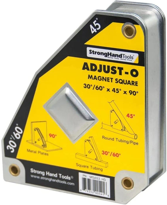 Strong Hand Tools Adjust-O Welding Magnet with ON/OFF Heavy Duty 40/65/75kg