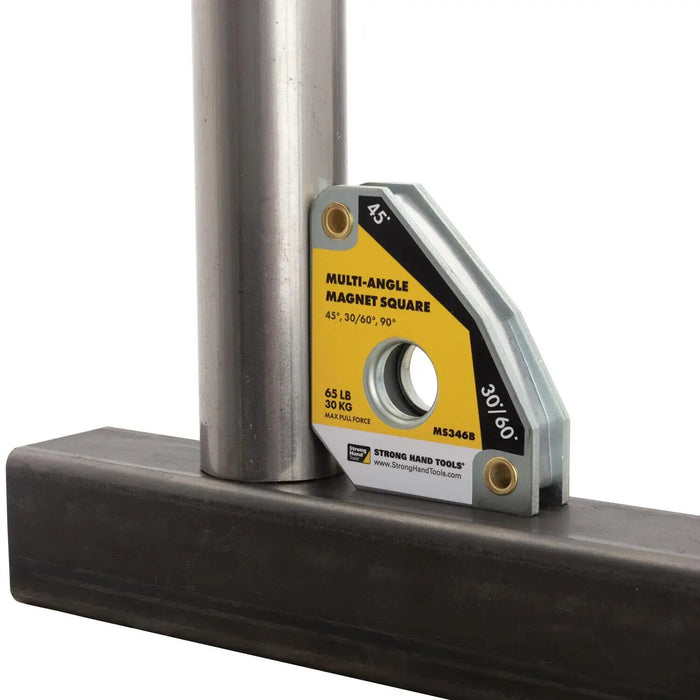 6x Strong Hand Multi-Angle Magnet 30° 60° 45° & 90° Degree - 40kg Pull Forc