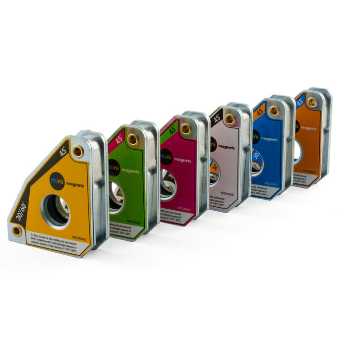 6Pc MINI Magnets 50 x 60 x 14 Stronghand Mini Magnets Bobthewelder 10KG AU STOCK