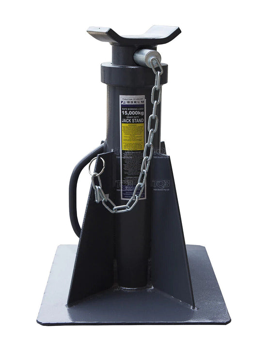 Heavy Duty Car Jack Stand 15Ton 15000Kg Adjustable Lift Hoist Steel 450-750mm