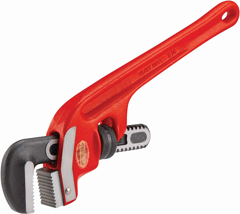 Offset Pipe Wrench Angle Tube Wrench Heavy Duty with Anti Slip Grip