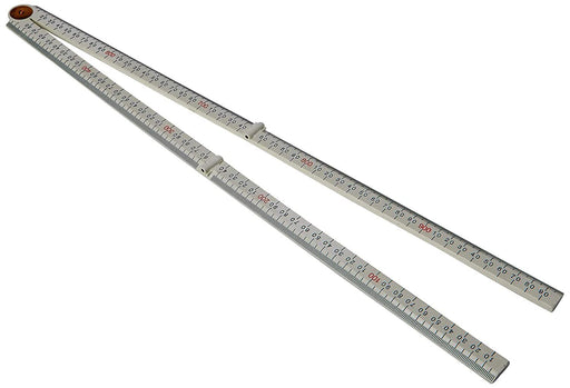 Force PRO Dual graduatio1m/3' Plastic Folding Rule Measuring & Layout Long-life - FISHER DISCOUNT