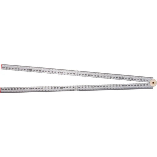 Force PRO Dual graduatio1m/3' Plastic Folding Rule Measuring & Layout Long-life - FISHER DISCOUNT
