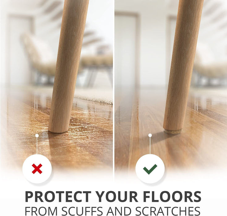 200pc Felt Pad Set Furniture Floor Protector Pads Set Self Adhesive DIY