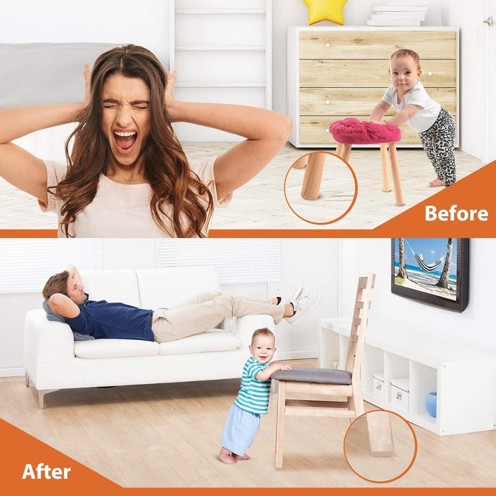 200pc Felt Pad Set Furniture Floor Protector Pads Set Self Adhesive DIY