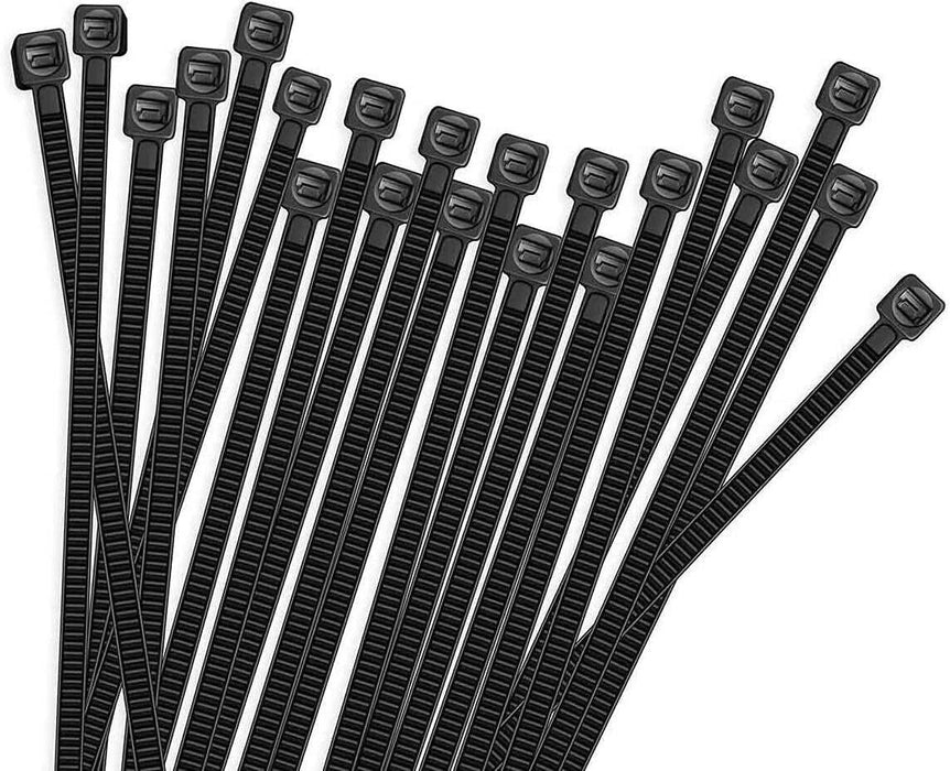 300pc Cable Ties Zip Ties Nylon UV Stabilised Black Cable Tie 3 SIZE AU STOCK