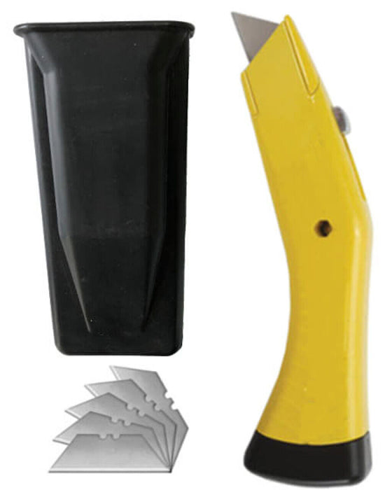 Utility Stanley Knife with 6 Blades Blade Retractable Heavy Duty Box Cutter