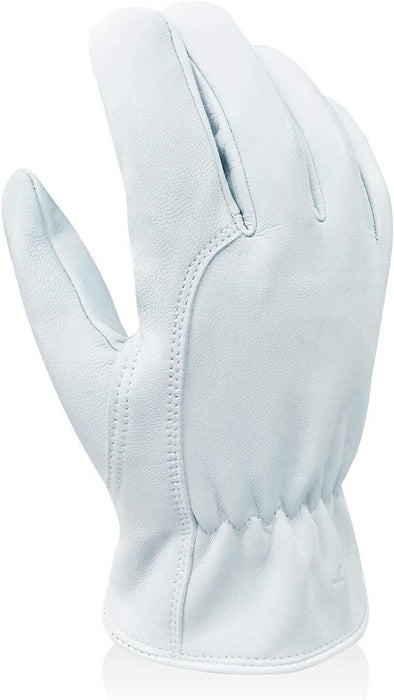 2PC Leather Riggers Gloves Premium Full Grain Cow General Purpose Glove S M L XL