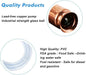 1.8M SELF PRIMING COPPER SIPHON SYPHON JIGGLER HOSE FOR FUEL OIL WATER 13/19mm - FISHER DISCOUNT