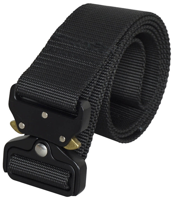 Mens HD Canvas Outdoor Tactical Belt Heavy Duty Army Waist Web Strap 1200mm