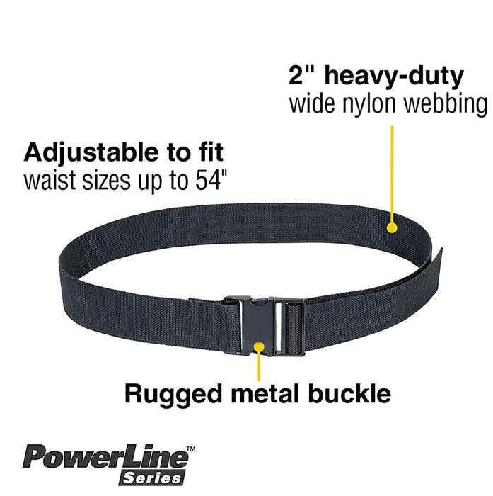 Mens HD Canvas Outdoor Tactical Belt Heavy Duty Army Waist Web Strap 1200mm