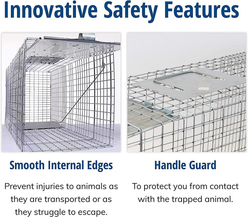 Extra Large Humane Animal Trap Cage Possum Fox Koala Rabbit Bird Cat Live Catch