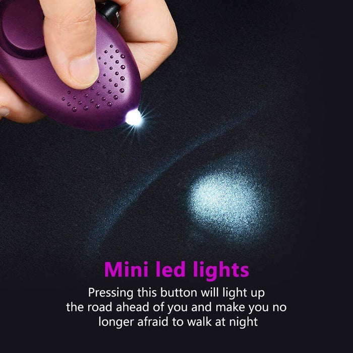 FORCE PRO140DB Safe Sound Personal Alarm Keychain With LED Light Emergency Women