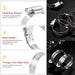 24pcs 9-32MM Stainless Steel Car Vehicle Drive Hose Clamp Fuel Line Worm Clip - FISHER DISCOUNT