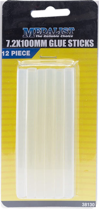 GLU165 MEDALIST Glue Sticks 7.2 X 100 12Pk Suit 15W Gun �7.2 X 100Mm GLUE STICKS