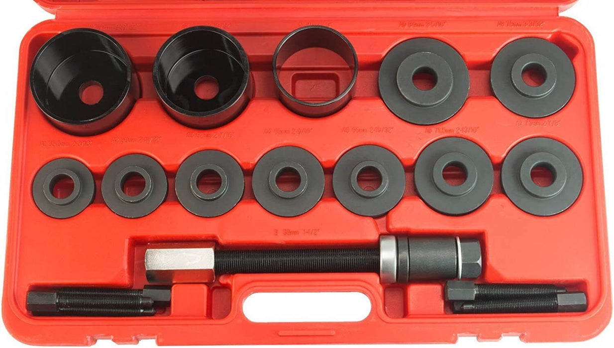 T&E TOOLS Front Wheel Drive Bearing Removal Adapter Puller Pulley Tool Kit 9655D