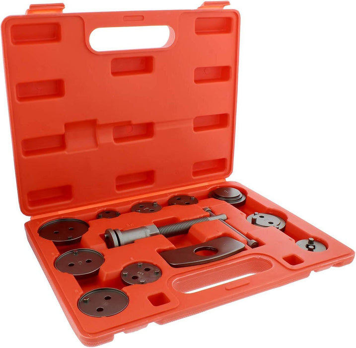 T&E Tools 11 Piece Rear Disc Brake Caliper Tool Kit Made in Taiwan  2366