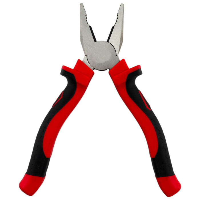 T&E Tools 7" Spring Joint Combination Lineman's Pliers Made in Taiwan PT1117