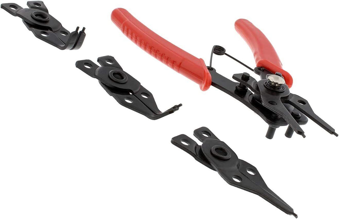 Force  4 In 1 Circlip Plier Set Combination Snap Ring Plier Retaining Clip Plier