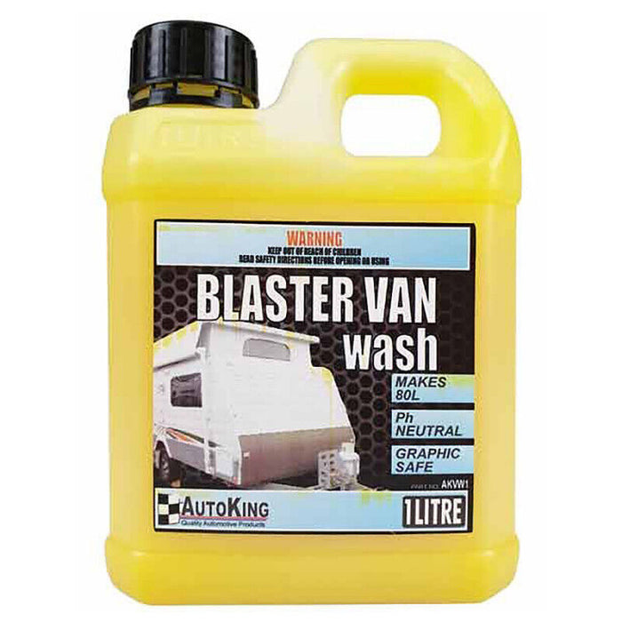 PRO  Blaster Van Wash 1L Caravan Motorhome Exterior Surfaces Graphic Safe
